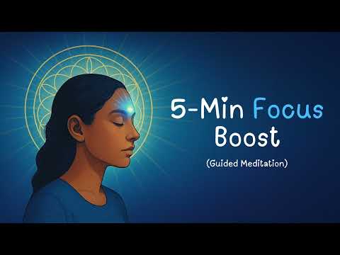 5-Minute Meditation to SHARPEN YOUR FOCUS Instantly! (Guided)