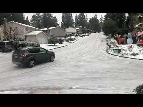 Thành phố Seattle wa .Washington 12-23-22❄️❄️❄️