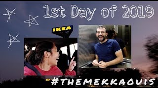 first day of 2019 | road trip & ikea | the mekkaouis
