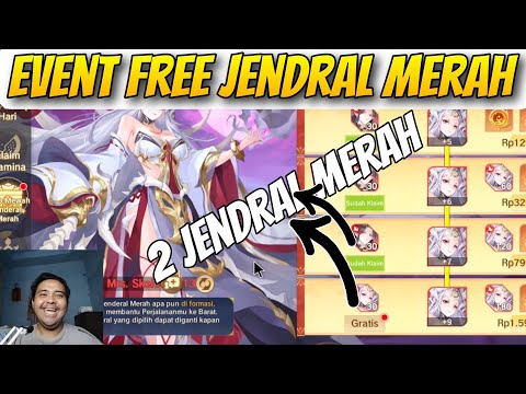 EVENT FREE JENDRAL MERAH🔥, AMBIL 2 JENDRAL MERAH, TRICK PINTAR - Monkey King Arena Of Heroes