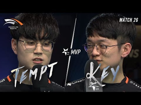 Interview with Tempt + Key [2019 LCK SPRING] 02.01 Match26 JAG vs HLE