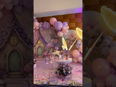 Ideas y decoración para la fiesta de Fairy Fairytale
