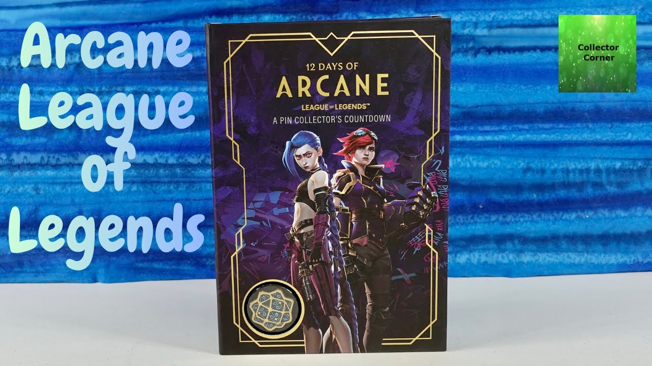 12 Days of Arcane League of Legends Pin Collector Countdown Calendar