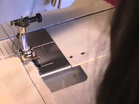 Kanten mit Zickzackstich versäubern.wmv