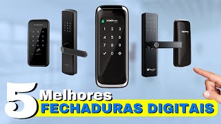 TOP 5 Melhor FECHADURA DIGITAL em 2025 | Melhores FECHADURAS DIGITAIS Custo-Benefício ✅