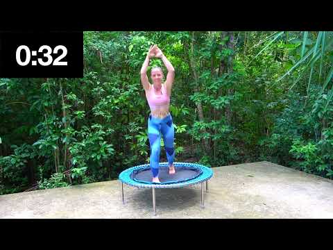 30 Minutes Rebounding Fast Paced HIIT on a Bellicon Trampoline. Feb 2024, 132BPM.