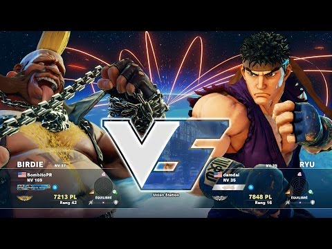 BombitoPR ( Birdie ) VS damdai ( Ryu ) HD 1080p - Street Fighter 5