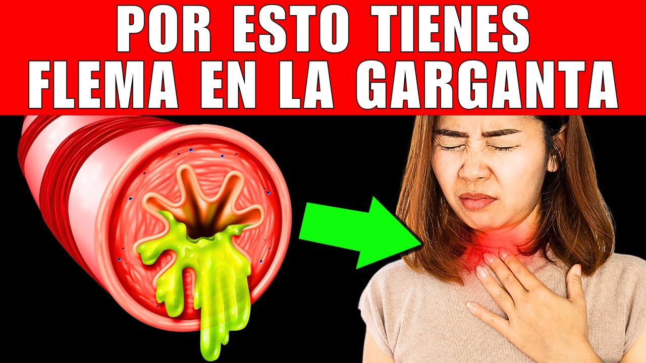 La VERDADERA Causa de la FLEMA PERSISTENTE (Moco en Garganta)