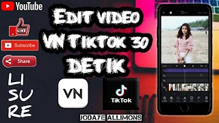 Download lagu VIRAL!!! Tutorial Edit Video VN TIKTOK 30 Detik mp3 Download lagu VIRAL!!! Tutorial Edit Video VN TIKTOK 30 Detik mp3