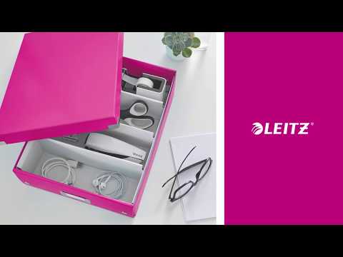 Sorteerbox Leitz WOW Click & Store 281x100x370mm groen