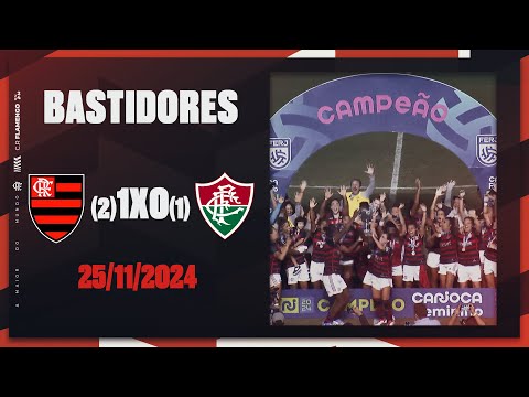 Behind the Scenes Final Women's Carioca Championship | Flamengo (2)1X0(1) Fluminense