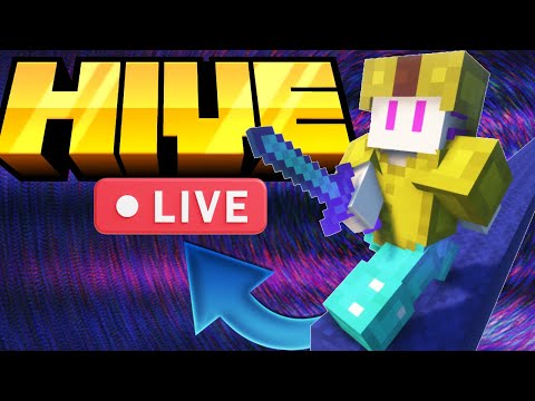 Axolox - HIVE LIVE but WE HIT 2K!! | Anyone can JOIN :D | Minecraft Bedrock