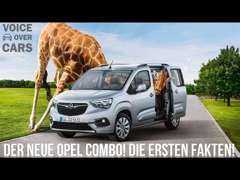 2018 Opel Combo die ersten Informationen und Fakten Auto mit Schiebetüren drei Kindersitze