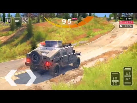 4x4 keep off-roading game Catalina Hummer jeep truck parking simulator game Android game play 2022