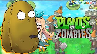 【PLANTS VS ZOMBIES】I love the big nut!!【NIJISANJI EN | Pomu Rainpuff】