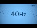 40 Hz Test Tone
