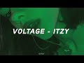 ITZY - Voltage easy lyrics ♪♪