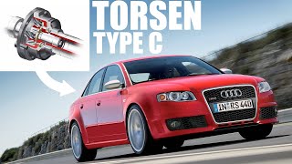 History of quattro - Part 9 - Torsen Type C (Rear Biased Mid Differential)