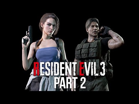 RESIDENT EVIL 3 REMAKE Gameplay Walkthrough Part 2 - CLASSIC JILL OUTFIT (Full Game)
