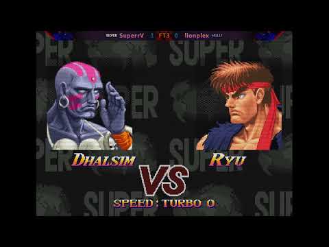 2XITM6 ($500 Star Cup) LOSERS R4 - SuperrV vs. lionplex  - Super Street Fighter II Turbo: NL v0.5