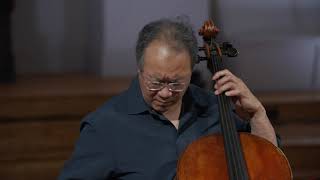 Yo-Yo Ma Performance, &quot;Music for Global Health and Peace&quot;