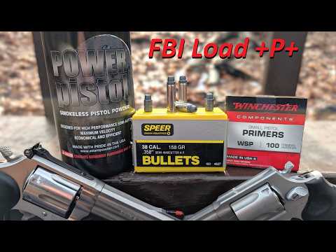 FBI Load .38 Special +P+ Supercharged Load - Speer LSWC Hollow Point