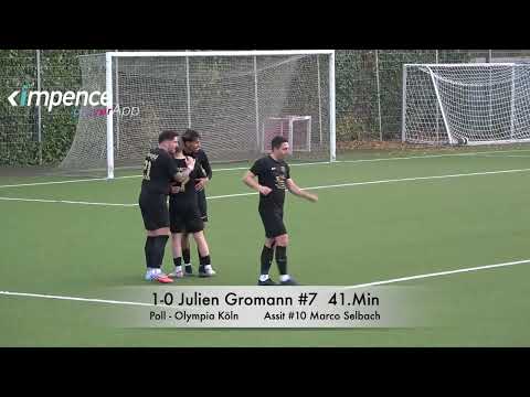 VfL Rheingold Poll 1912 e.V. vs ESV Olympia Köln - Fußball I Pass Schuss Tor