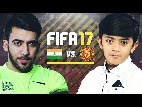تحدي مع جواد ( الهند ضد مانشيستر يونايتد ) |  FIFA17 Man United vs India