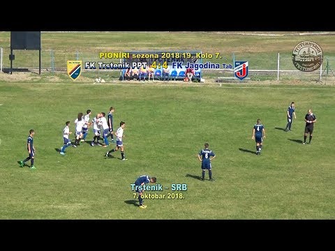PIONIRI: FK Trstenik PPT–FK Jagodina Tabane 4:4, Trstenik SRB 7. okt 2018.