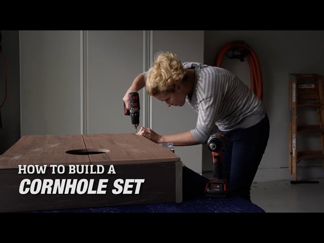 How To Build a Cornhole Set