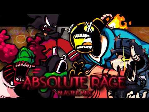 ABSOLUTE RAGE [BLASTER MIX] - Madness x Ballistic x Skybreaker x Genocide | FNF Mashup