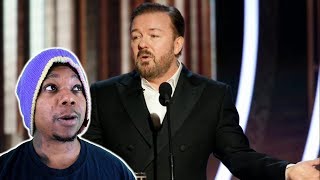 Ricky Gervais is a SAVAGE | 2020 Golden Globes Monologue