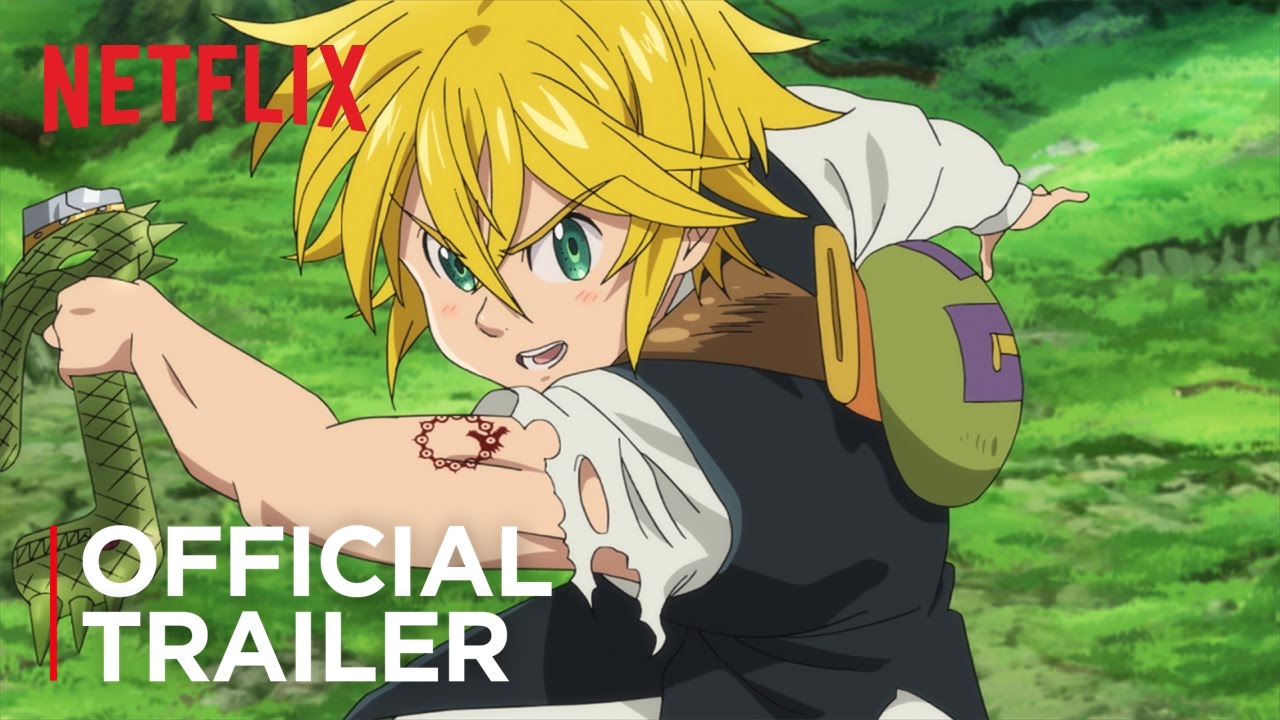 NANATSU NO TAIZAI PRISIONEIROS DO CÉU - QUE FILME ÉPICO