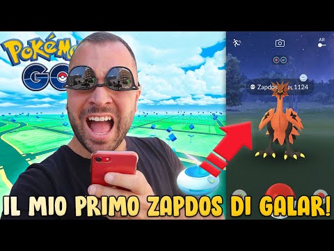 HO CATTURATO ZAPDOS DI GALAR! - Pokémon GO