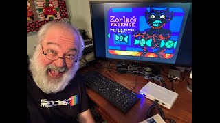 World Premiere Aug 2023 - Zorlac's Revenge - Aquarius+ & Aquarius Computers - 8bit Retro Video Game