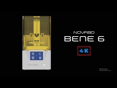 Nova3D 4K 6.6inch Bene6 3D Printer Released  20CA Linear Guide