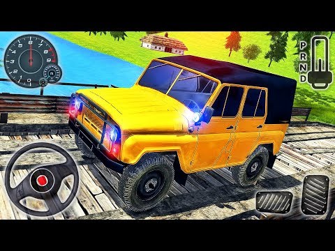 Offroad 4x4 Jeep Driving Simulator - SUV Hill Prado Drive - Android GamePlay