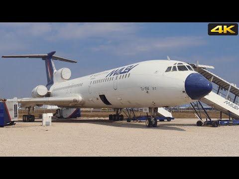 ✈TUPOLEV TU-154 🇭🇺 Complete Tour + Cockpit and Cabin View! | Soviet 40+ Year-Old Trijet in 4K