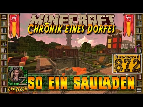 Minecraft #872-Chronik eines Dorfes- So ein Sauladen [HD+Deutsch]
