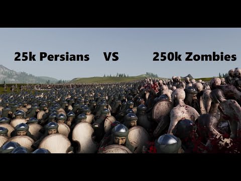 Ultimate Epic Battle Simulator 2 / 25k Persian vs 250k Zombies / UEBS 2