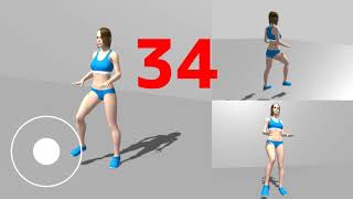 Knee Up and Down, workout app for diet