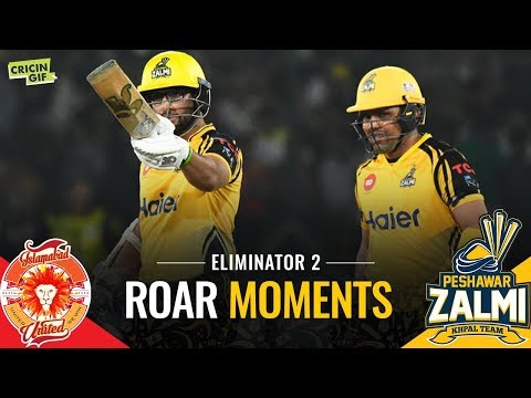 PSL 2019 Eliminator 2: Islamabad United vs Peshawar Zalmi | Roar Moments
