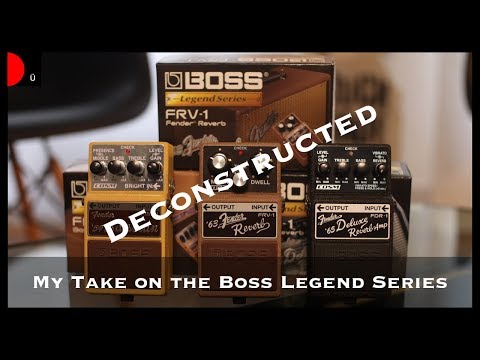 The Legend Series Pedals by Boss - Pedals Demo