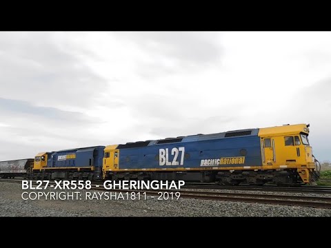 7738V - BL27-XR558 (Grain) Gheringhap - Australian Trains by Raysha1811