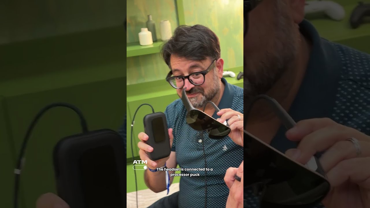 Goodbye Headsets? First Look at Meta VR Glasses