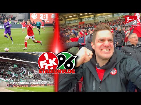 👹🔥 The Betze is rocking in stoppage time! | 1. FC Kaiserslautern - Hannover 96 | Stadium vlog