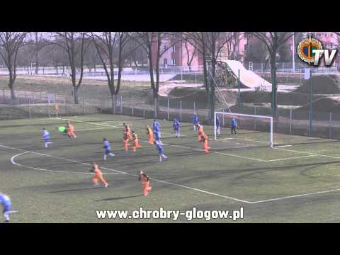 spar. Chrobry Głogów - Górnik Wałbrzych 1:1 (skrót)