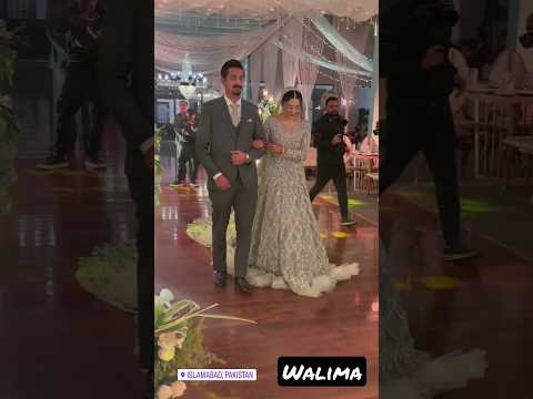 Dulha aur Dulhan ki walima ma shandar entry #shorts #amazing #entry #shaadi #couple
