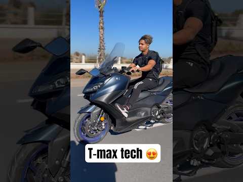 غنشري موطور جديد T-max tech 😍🫂.      #tmax560  #yamaha