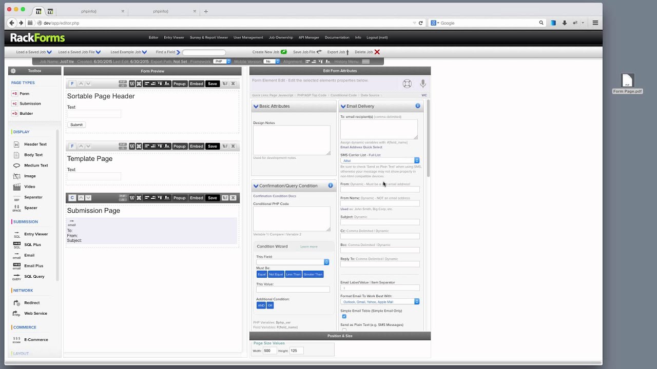 RackForms - PDF Tools and Workflow